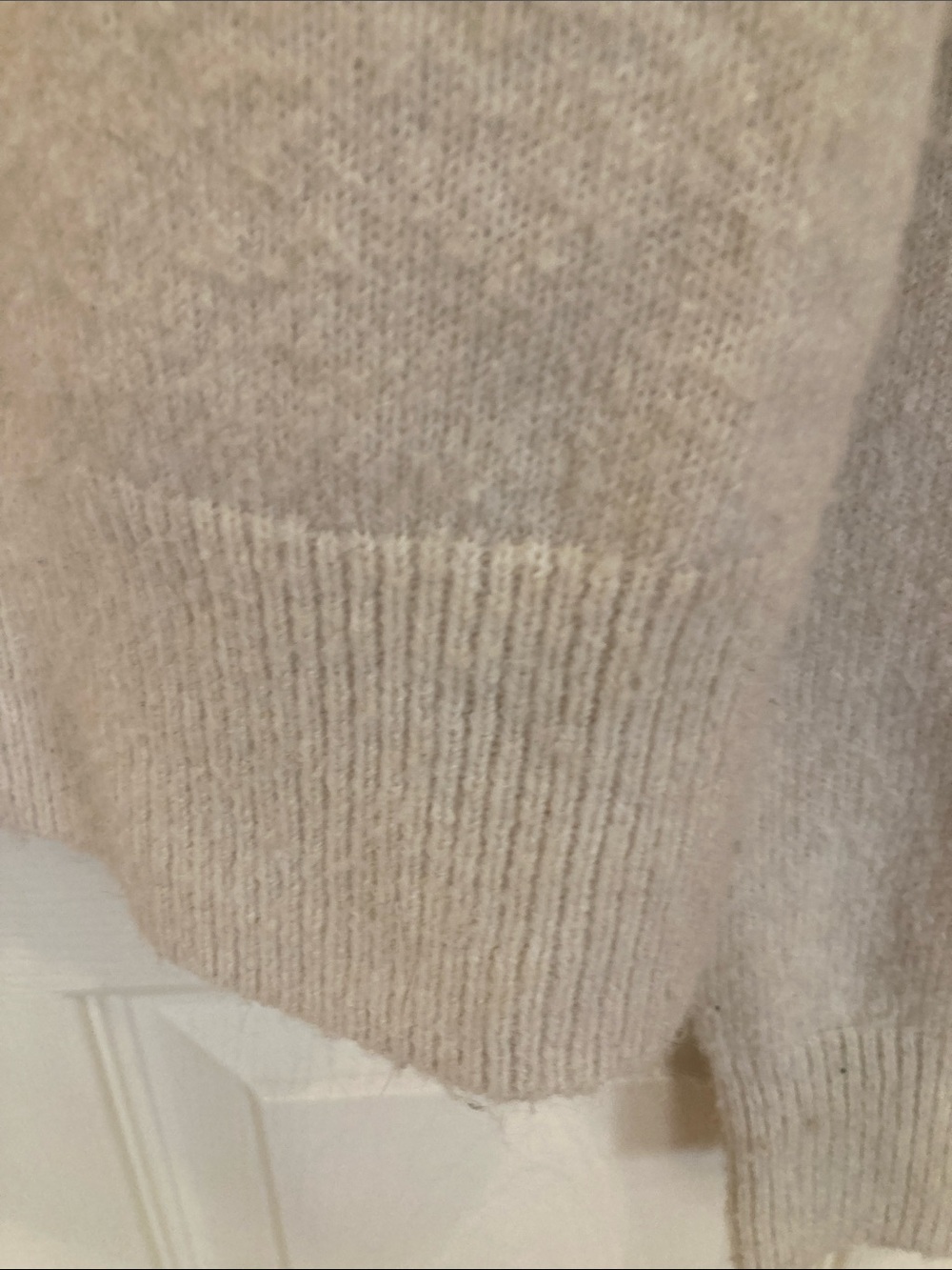 H&M Red and Cream Patterned Knit Sweater - Picture 8 of 10